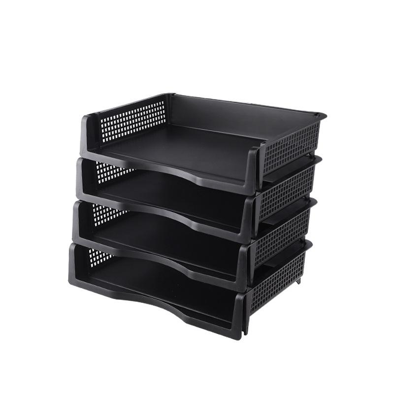 Document Holder Stand - 1/3 adet ayrılabilir plastik ofis dosya