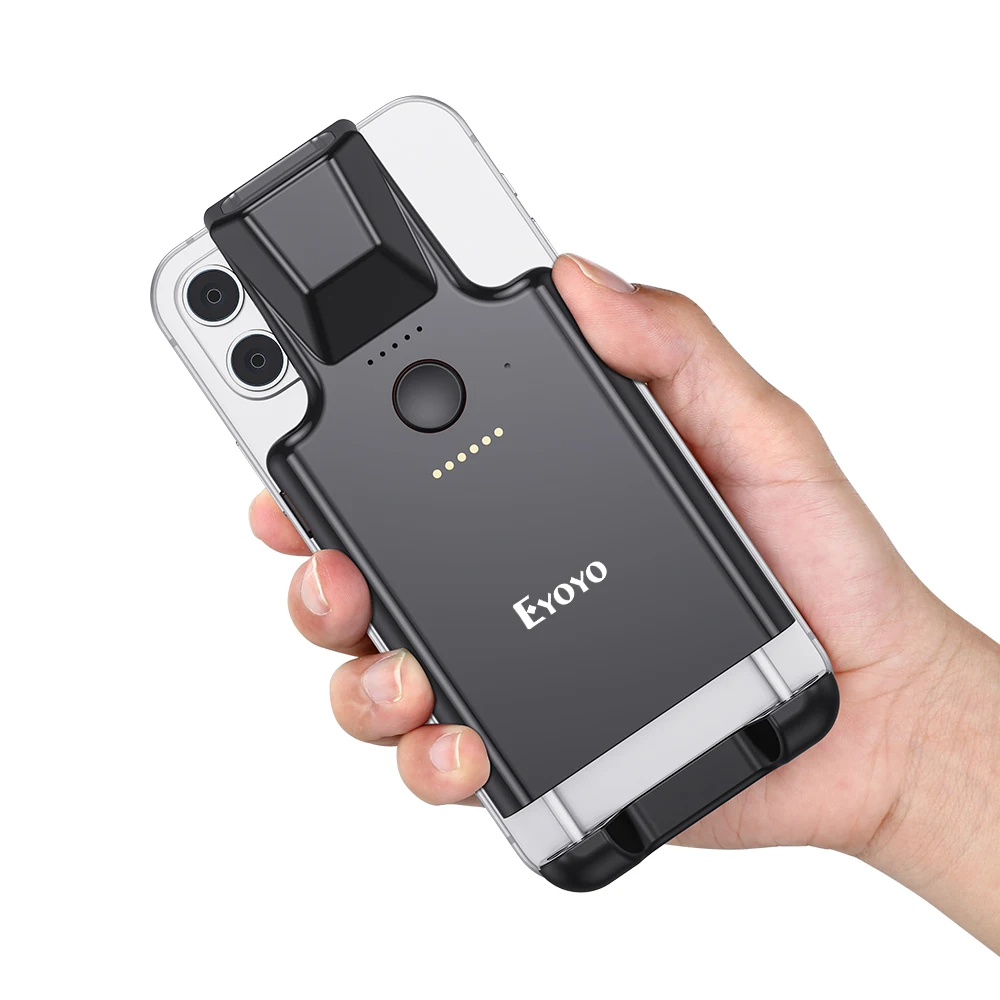 Document Scanner Portable - Eyoyo EY-017 2D Arka Klip Bluetooth