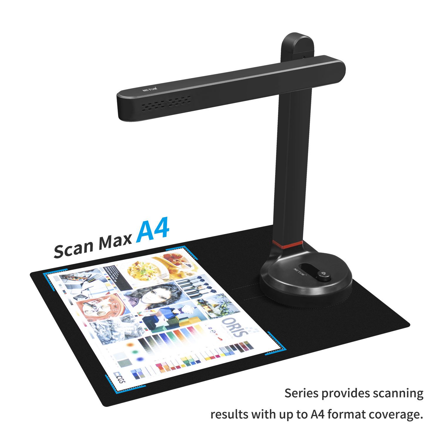 Document Scanner Portable - NETUM kitap tarayıcı T101 otomatik odaklama