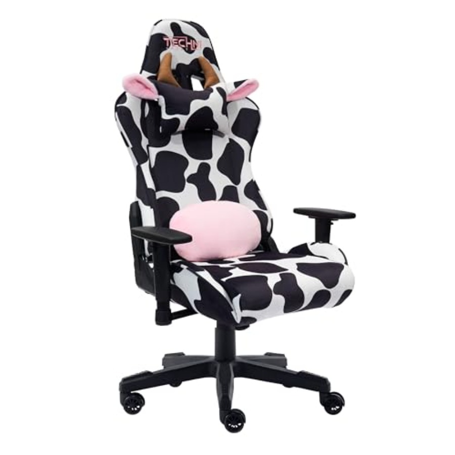 Ergonomic Office Chair - Ev ofis kullanımı için siyah inek