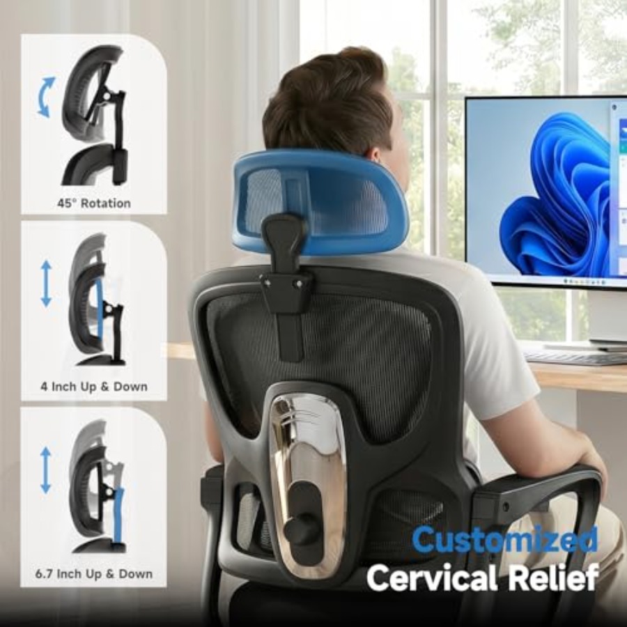Ev/Ofis Kullanımı İçin Ergonom - Ergonomic Office Chair incelemesi ve fiyatı