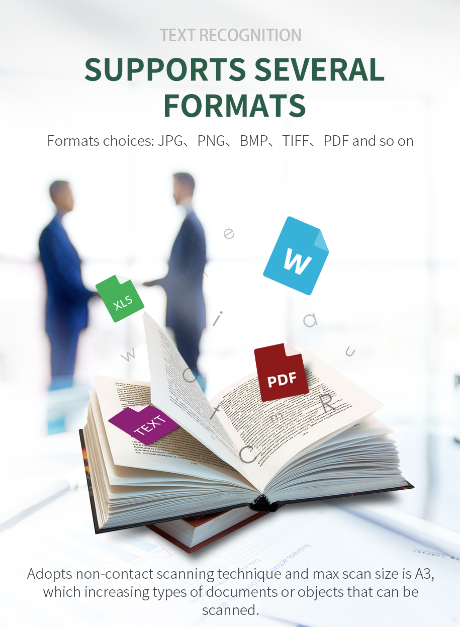 Yüksek Hızlı Otomatik Kitap Ta - Document Scanner Portable incelemesi ve fiyatı