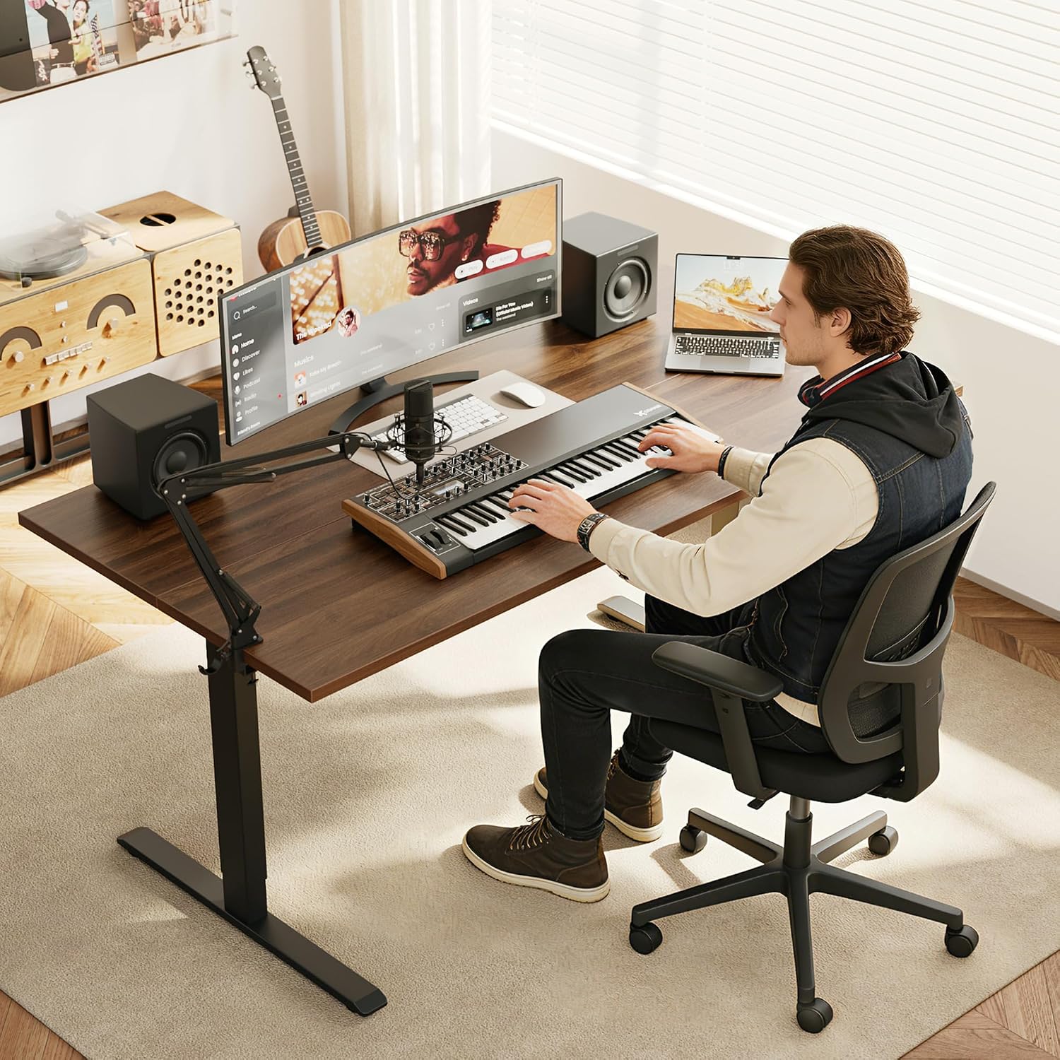 Elektrikli Ayakta Çalışma Masa - Home Office Work Table incelemesi ve fiyatı