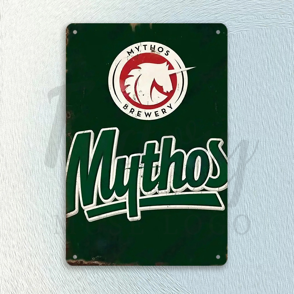 Mythos Brewery Vintage Metal T - Home Office Logo incelemesi ve fiyatı