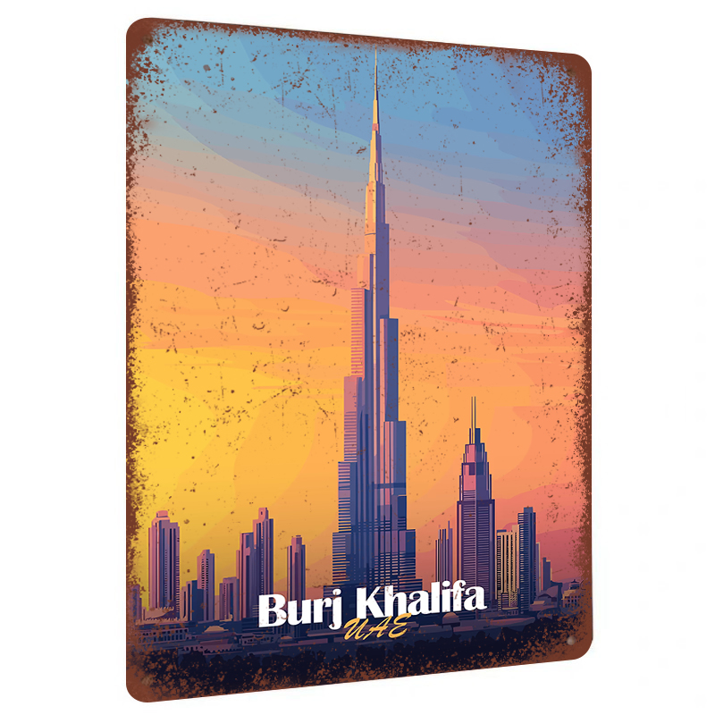 Burj Khalifa Dubai BAE Skyline - Home Office Dubai incelemesi ve fiyatı