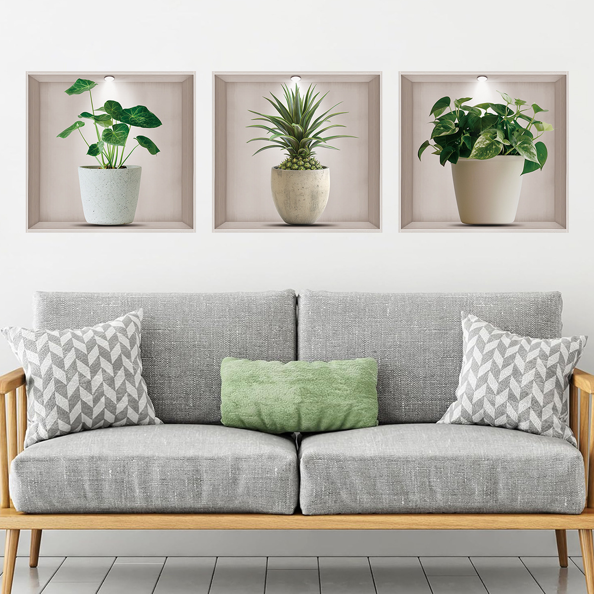 Saksılar, Yeşil Bitkiler, Duva - Home Office Layout incelemesi ve fiyatı
