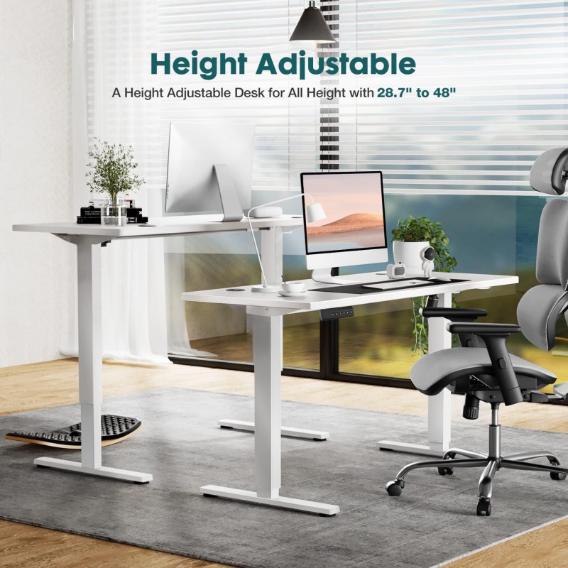 Elektrikli Yükseklik Ayarlı Bi - Home Office Work Table incelemesi ve fiyatı