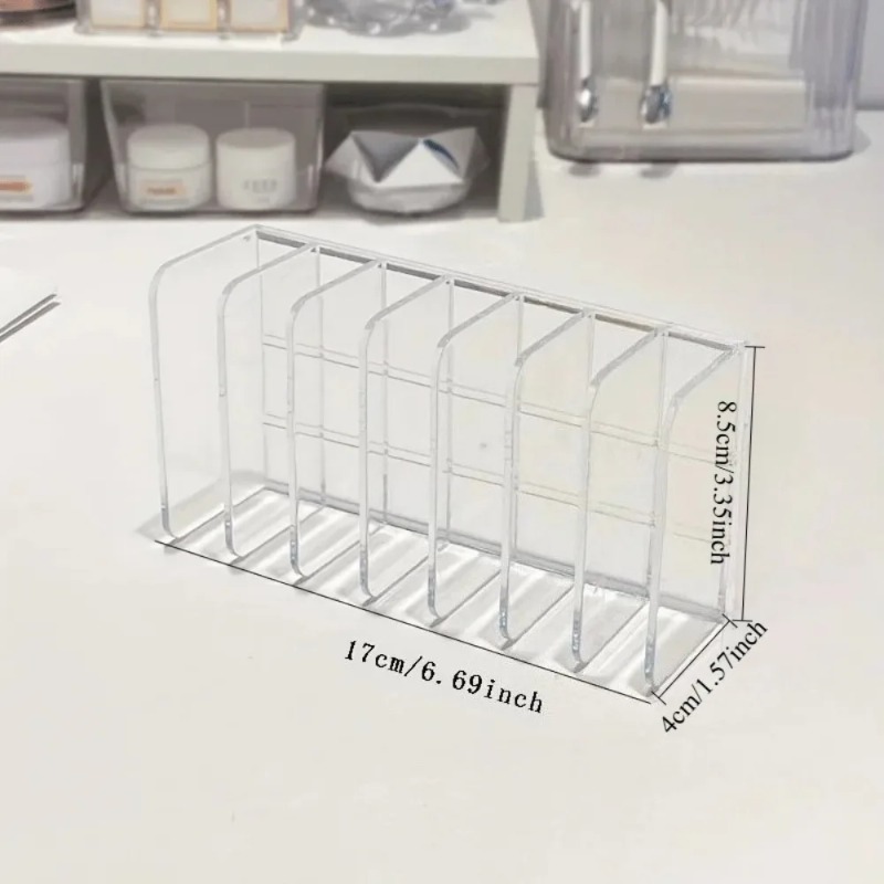 7 Bölmeli Şeffaf Plastik Kozme - Home Office Work Table incelemesi ve fiyatı