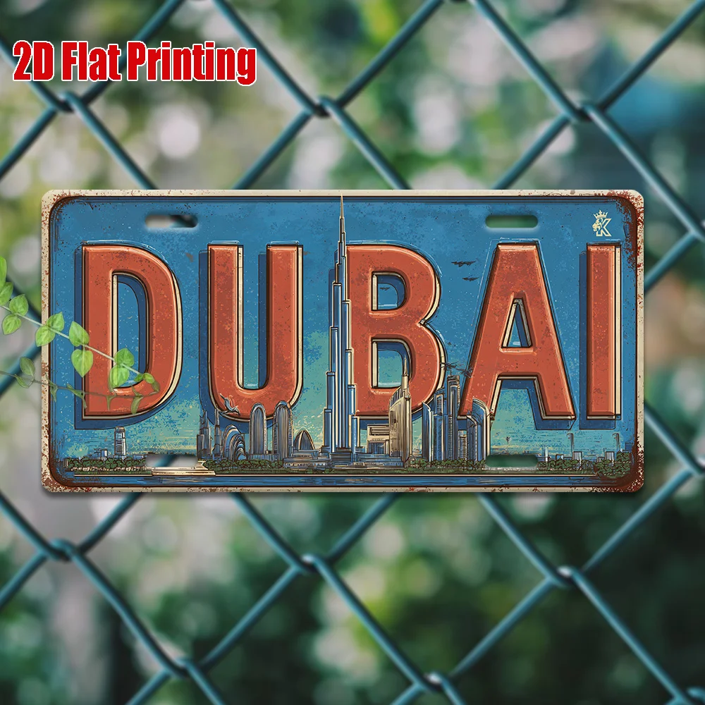 2D Düz Dubai BAE Şehir Silüeti - Home Office Dubai incelemesi ve fiyatı
