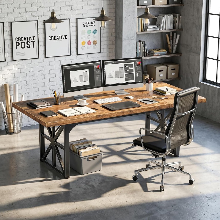 71 inç Ekranlı Yönetici Masası - Home Office Work Table incelemesi ve fiyatı